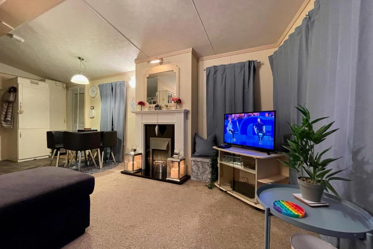 Modern Holiday Home #Skipsea Sands Static Hire Bagian luar foto